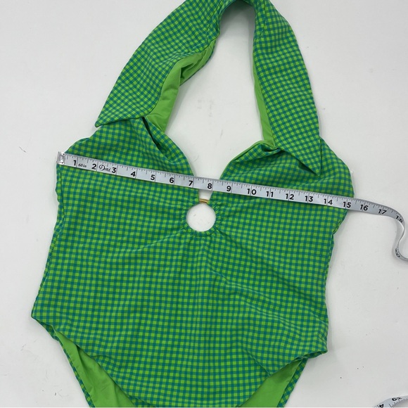 WEWOREWHAT - NWOT- Spread Collar Plunge O Ring One Piece Swimsuit - Size Large - Picture 7 of 8